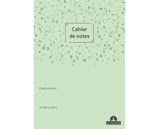 Cahier de notes, matières préimprimées, 297X210, 16 pages 