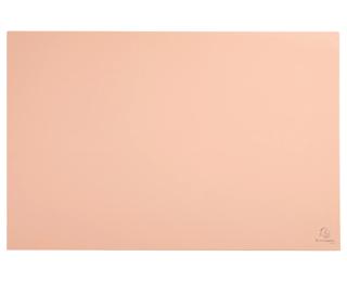 Sous-mains en carton rigide Aquarel 57,5x37,5cm - Corail