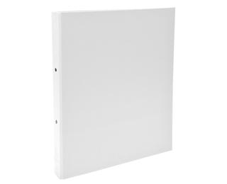 Classeur rembordé polypropylène 2 anneaux 30mm - A4 - Blanc