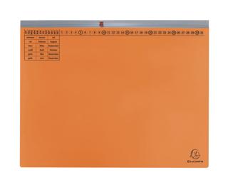 Exaflex Premium, Kanzlei Hängehefter, 1 Abheftvorrichtung, Rechtsheftung, 265x318mm, Packung mit 25 Stück - Orange
