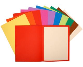 Paquet de 100 chemises FLASH 220 100% recyclé - 24x32cm - Couleurs assorties