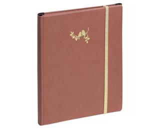 Agenda de bureau SAD 20S All in one Elise 15 x 21 cm Semainier Septembre 2025 à Décembre 2026 - 16 mois. - Terracotta