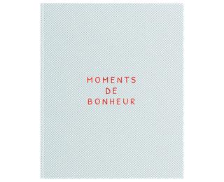 Livre d'or 100 pages tranche argent Bonheur - Bleu ciel