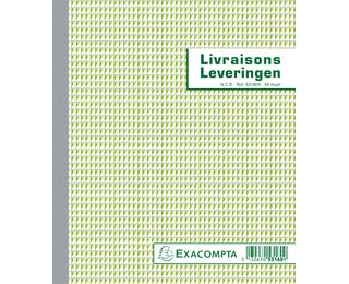 Manifold Livraisons 21x18cm 50 feuillets double autocopiant - Billingue