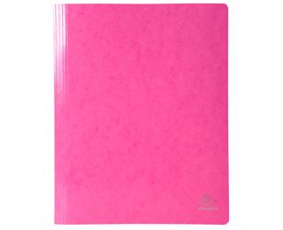 Chemise à lamelle carte lustrée pelliculée 355gm2 Iderama - A4 - Rose