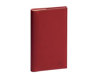 Agenda de poche Espace 17S spiralé Rialto 9 x 17,5 cm Semainier Janvier à Décembre 2027 - Rouge