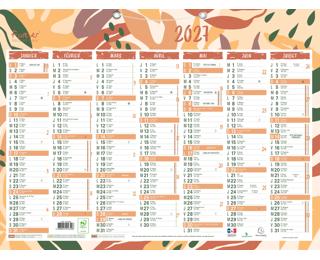 Calendrier Forever recyclé 43 x 33,5 cm Semestriel 2027
