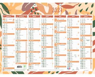 Calendrier Forever recyclé 43 x 33,5 cm Semestriel 2027