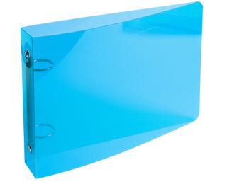 Exacompta 'Crystal Record Card Ring Binder (Small) 