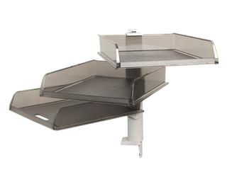 SWIVEL TRAY B4 light grey - Transparent grey