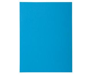 Paquet de 50 chemises 1 rabat ROCK''S 210 - 24x32cm - Bleu