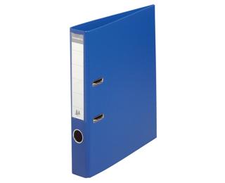 Classeur à levier export PVC A4 dos de 50mm - Bleu foncé