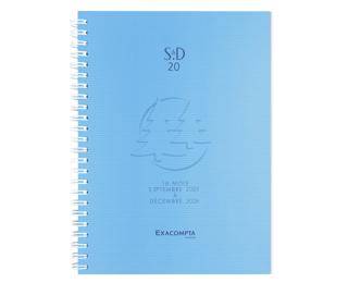 Agenda de bureau SAD 20S Linicolor 15 x 21 cm Semainier Septembre 2025 à Décembre 2026 - 16 mois. 