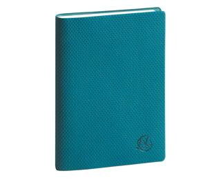 Agenda de poche SAS 13 Canvas 9 x 13 cm Semainier Août 2025 à Août 2026 - Bleu canard