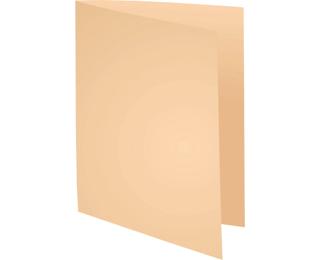 Exacompta Forever Recycled Square Cut Folders with Shorter Front Width (Pack of 100) - Buff