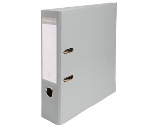 Ordner met hefboom in PP /karton - rug van 80mm - A4 - Grijs