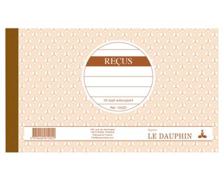 Manifold autocopiant 105X180 Reçus 50 dupli 