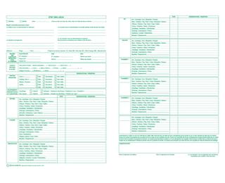 Liasses État des lieux d'entrée et sortie (tous contrats d'habitation) - Blanc