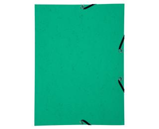 Chemise à élastique sans rabat carte lustrée 350gm2 - A4 - Vert