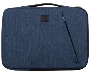 Funda negra para portátil de 13-14 para empresas - Azul