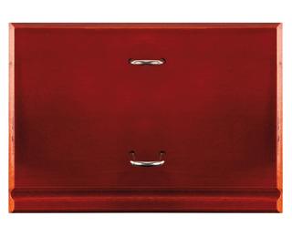 Socle luxe en acajou pour Bloc-pratic - Bordeaux