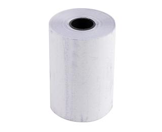 Bobine pour tickets de carte bancaire 57x40 mm - 2 plis chimique autonome 60g/m2. 