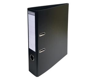 Classeur à levier PVC A4 dos de 70mm. - Noir