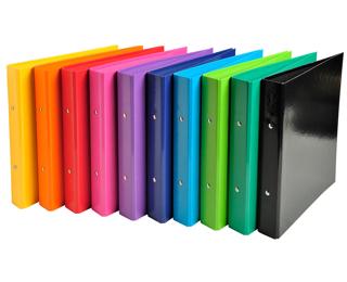 Exacompta Iderama A5 Ring Binder (2x25mm Ring) - Assorted colours
