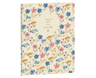 Notebook Julie Adore Telle est ma nature dots 15 x 21 cm - Visuel
