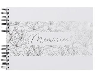 Exacompta Titane Spiral Photo Album, 50 Black Pages - Coconut