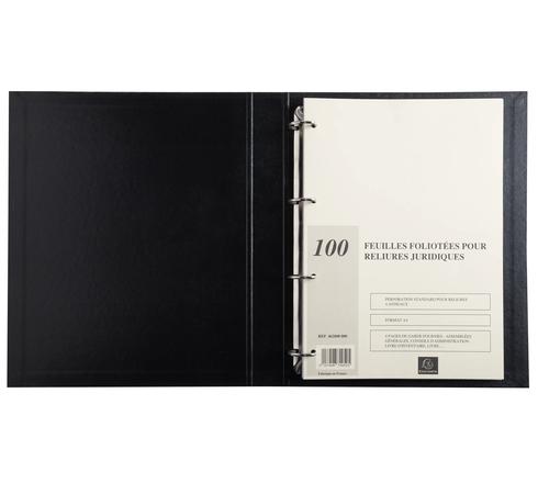100 Feuilles D'archives Sans Acide – Pour Reliure à Anneaux, Protection De Vos Documents !