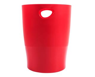 Papierkorb Ecobin, 15 Liter, Chromaline - Karminrot