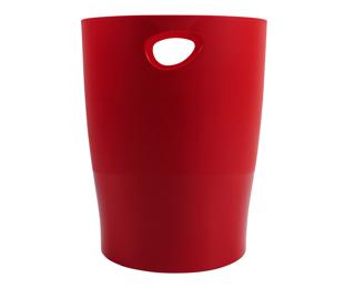 Papelera ECOBIN, 15 Litros + asas, 26,3 x26,3x33,5 cm - CHROMALINE (translucido) 