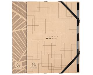 Trieur Harmonika 9 compartiments Eterneco - A4 - Visuels assortis