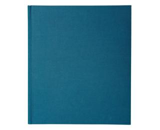 Registre 32x27cm Enregistrement du courrier 26 lignes 200 pages - Bleu