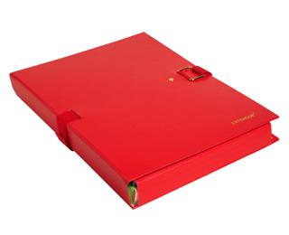 Präsentationsmap. Dehn. Rücken EXTENSOR® So - Rot