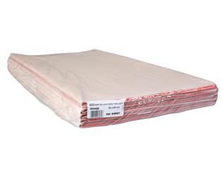 Paquet de 400 nappes papier, pliées au format, sous film - Format 60x60cm