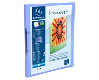 Kreacover Ringband Chromaline PP 5/10de met 2 ringen van 15mm - A4 - Geassorteerd