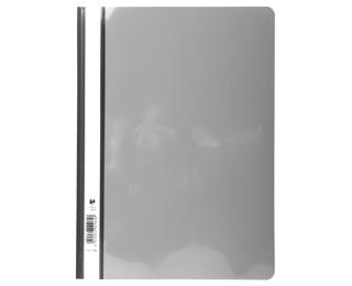 Snelhechtmappen standaard PVC A4 grijs - Gris
