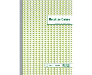 Ontvangsten 29,7x21cm 50 blad - doorschrijfpapier dupli - Franstalig