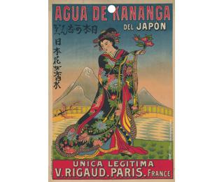 Plaque imprimée Affiches anciennes 18 x 26 cm pour éphéméride 