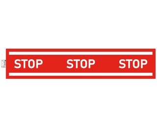 Panneau PP adhésif antidérapant Bande stop 100 cm 