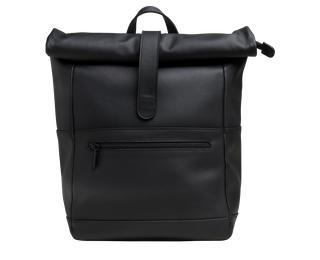 Exacompta Roll-it Leather Laptop Backpack - Fits up to 16 Laptop 