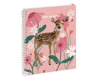 Cahier de textes Lovely Faon 17 x 22 cm 