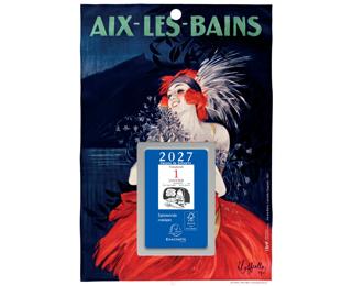 Bloc comique éphéméride Affiches anciennes sur support plaque imprimée 18 x 26 cm 2027 
