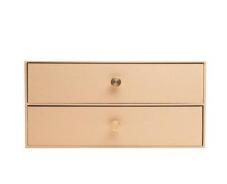Module à deux tiroirs OfficeByMe - Beige