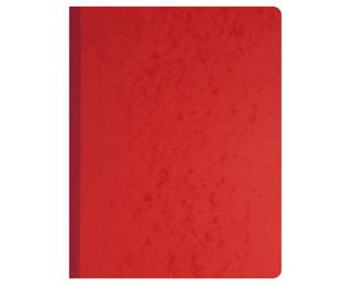 Piqûre 32x25cm à tête paresseuse 6 colonnes sur 1 page - 31 lignes - 80 pages - Rouge
