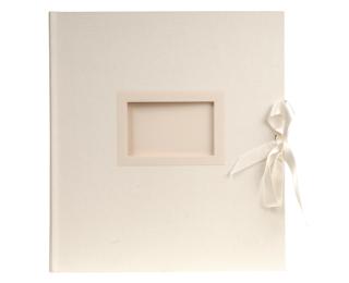 Album photos livre 60 pages blanches Kingsbridge - 29x32 cm - Ivoire