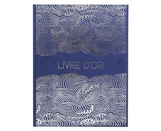 LibroOspiti 100p 27x22cm Japan blu - Blu