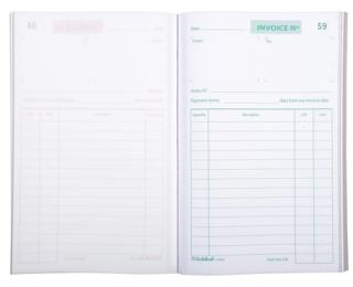 Guildhall Invoice Duplicate Book - White